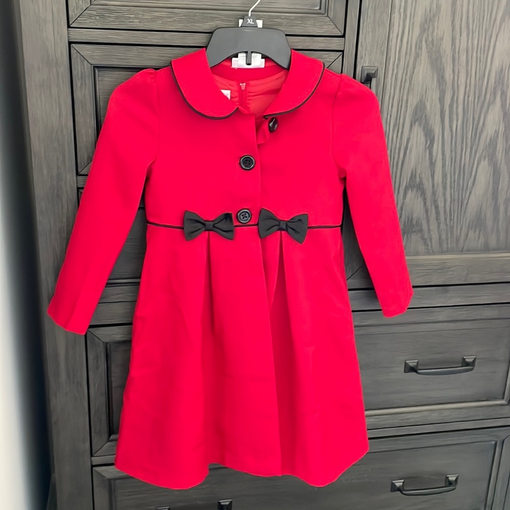 2 piece dress and coat set